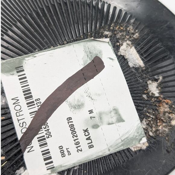 Kurt Geiger Maddison T-Bar Thong Sandals Women's Black/Gold Size US7M EU37 - Picture 7 of 15